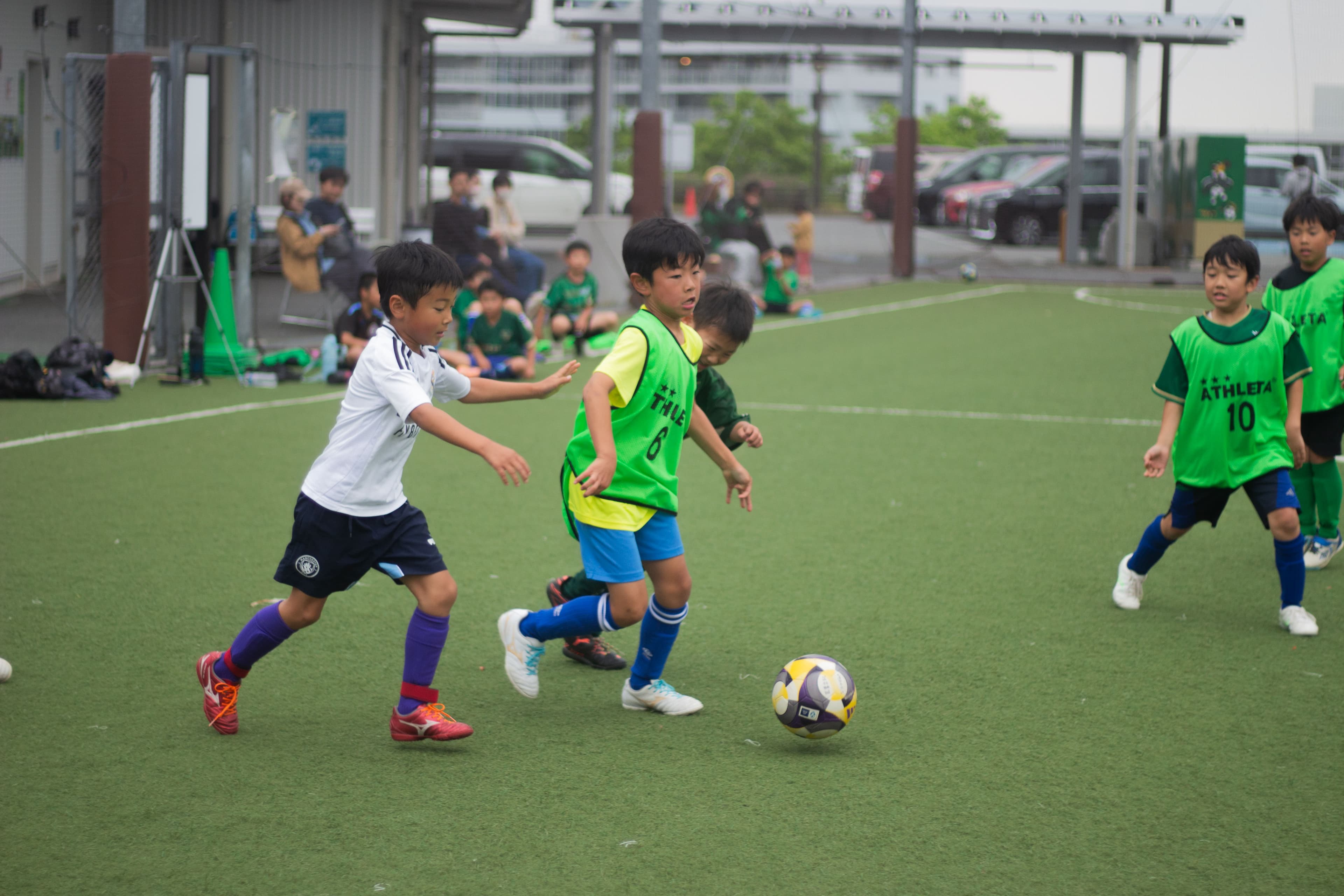 豊田怜央選手イベントの試合形式トレーニング